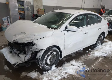 2017 Nissan Sentra Sv z USA, uszkodzony, nr VIN 3N1AB7AP1HL661735